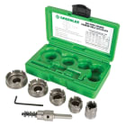 Klauke - Coffret de scies cloche "kwik-change" : PG16 - PG 21 - 35,0mm - 45,0mm et ISO50.