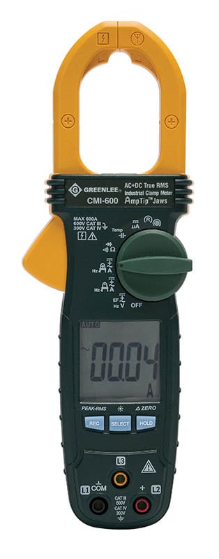Klauke - Pince multimetre industrielle CMI600 , 600 Amperes AC-DC et 600 Volts, AC-DC