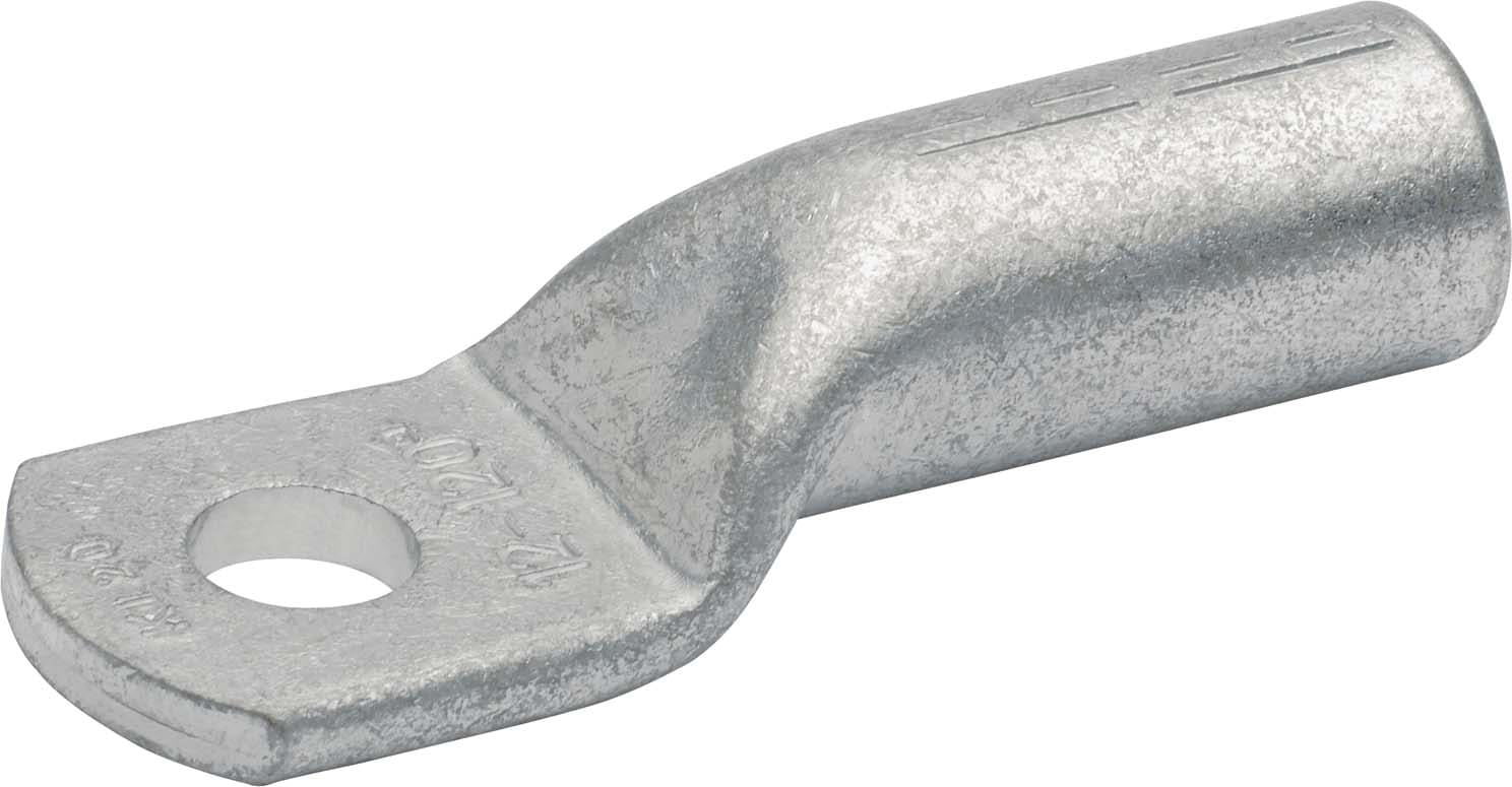 Cosses tubulaires droites en cuivre 16 mm2 M12, selon NFC 20-130