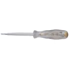 Klauke - Tournevis plat testeur de tension 3,0 x 0,8 mm, longueur de la lame: 73mm