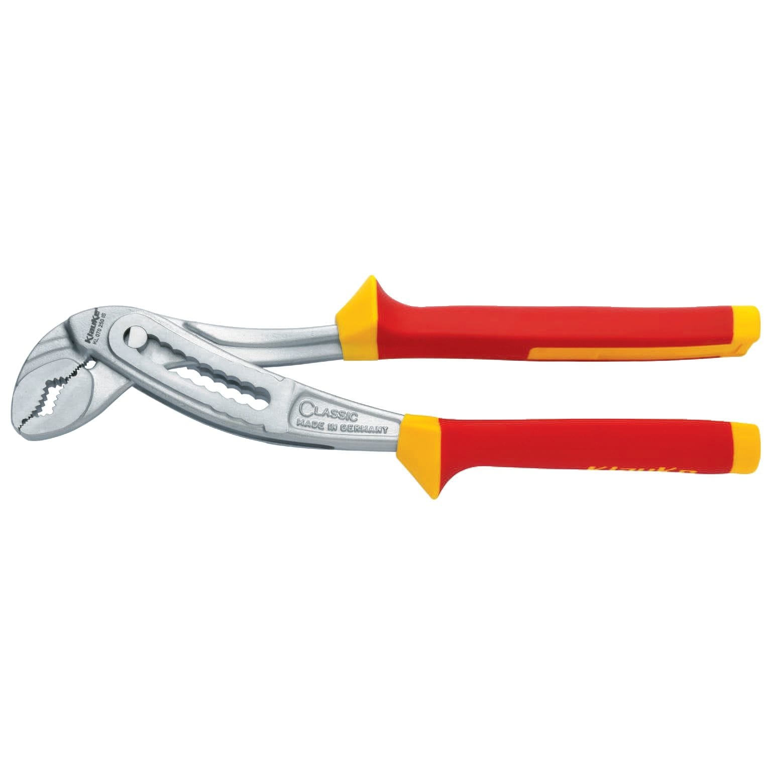 Klauke - Pince multiprises à cremaillére, isolée 1000V - capacité: 50 mm