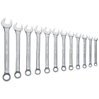 Klauke - Lot de 12 clés plates 8 à 22mm