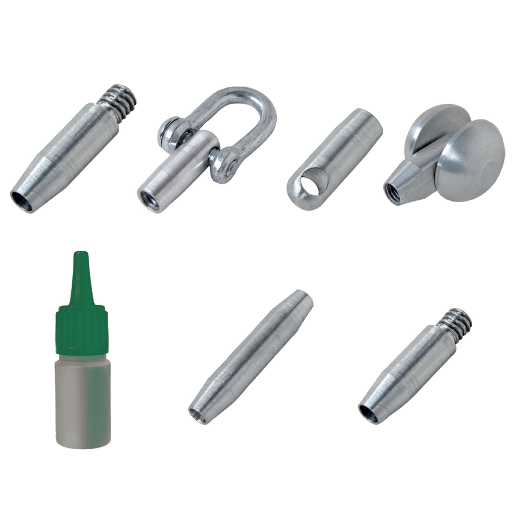 Klauke - Kit de réparation pour tire-fils en fibre de verre diamètre 7,5mm