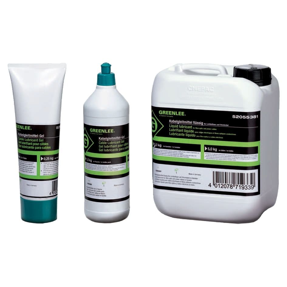 Klauke - Gel lubrifiant pour le tirage de câbles, sans silicone, en flacon de 10kg.