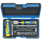 Klauke - Kit d?embouts de clés à douille 1/4??, 28 pièces