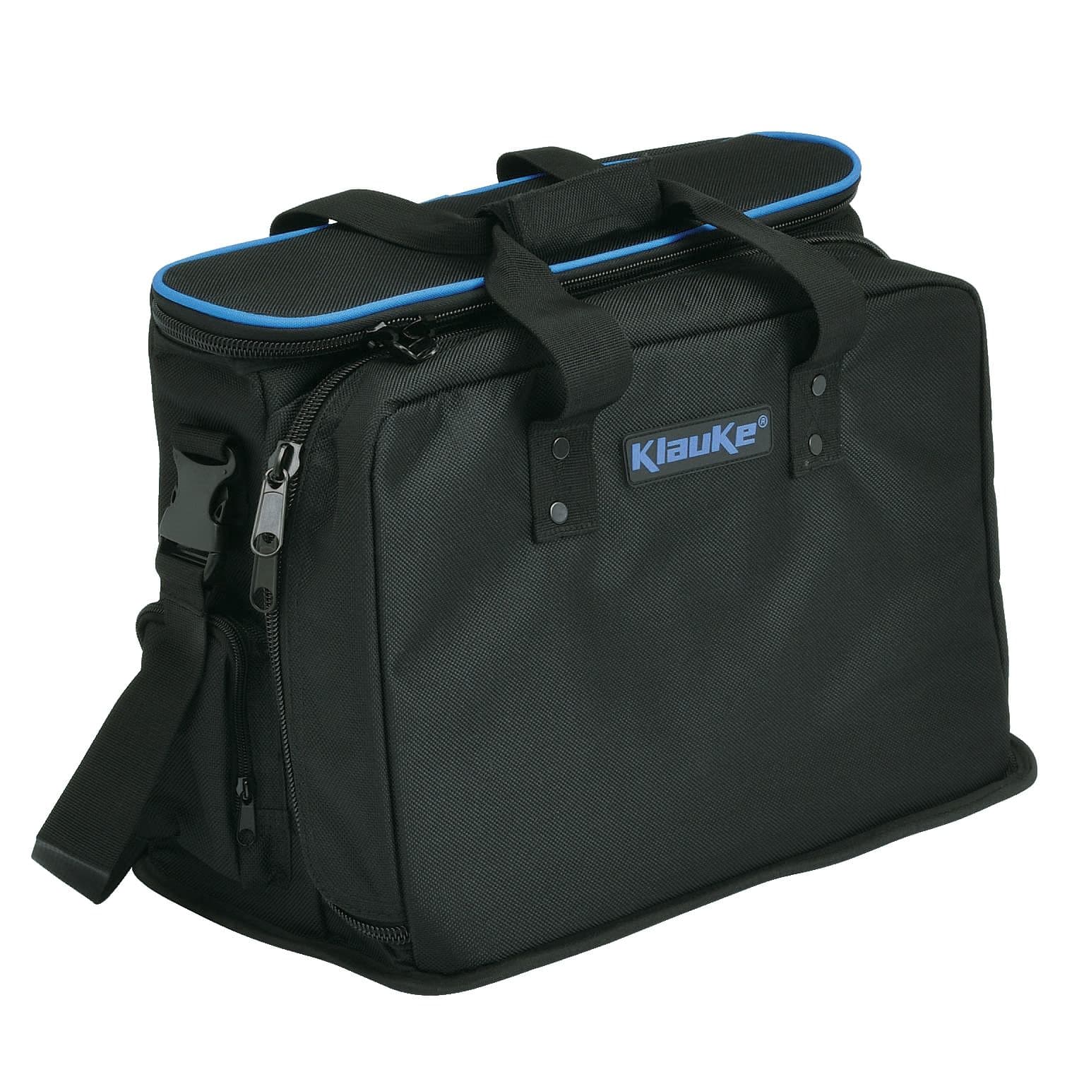 Klauke - Sacoche textile en polytex de couleur noir, livré vide, dimension 330x440x200 mm