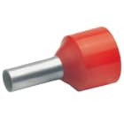 Klauke - Embout de câblage isolé rouge 10mm² - longueur 12mm pour conducteur isolé 1000V