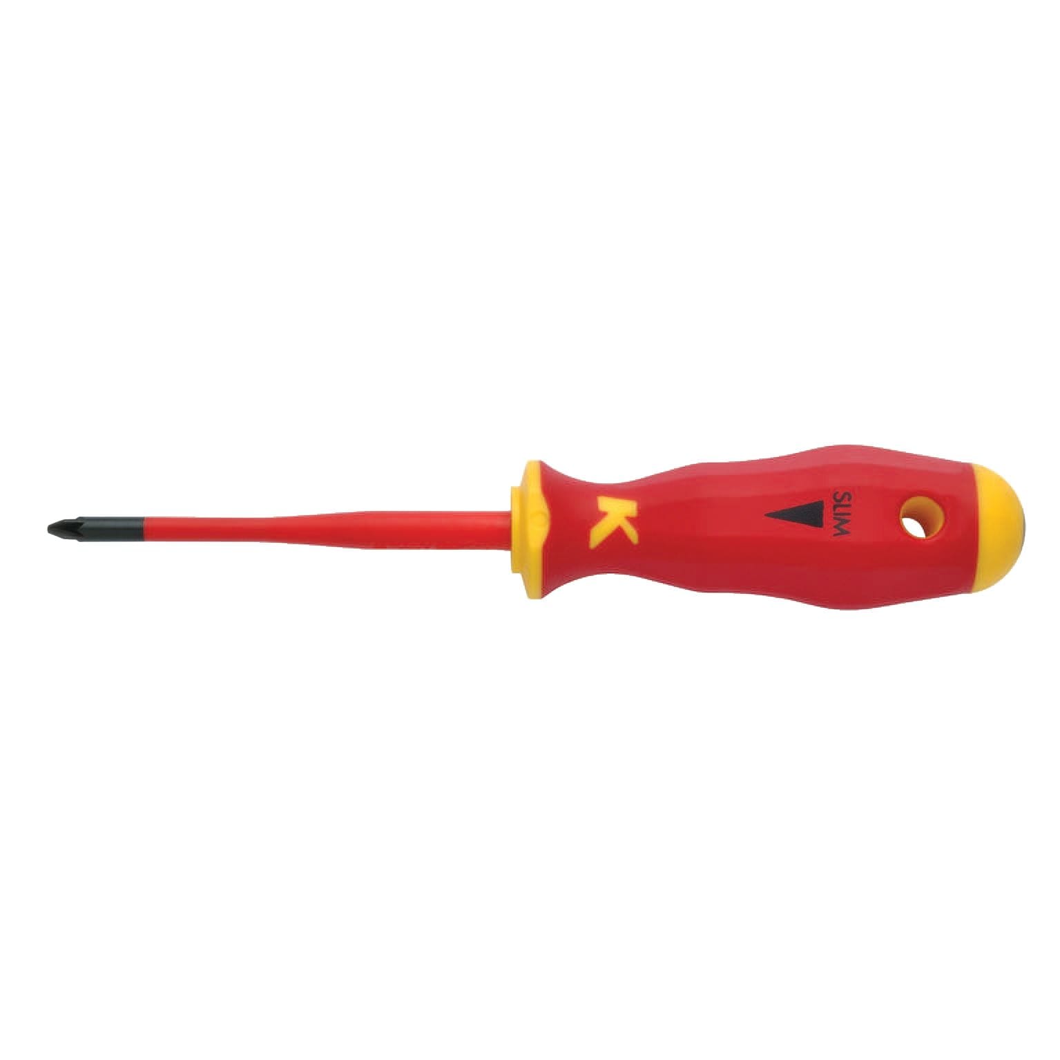 Klauke - Tournevis isolés 1000V, pour vis cruciforme Pozidriv PZ2, lame "SLIM"