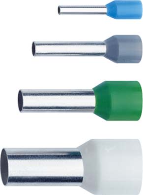 Klauke - Embout de câblage isolé noir 1,5mm² - longueur 12mm -selon NCF 63-023