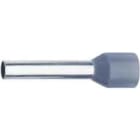 Klauke - Embout de câblage isolé gris 2,5mm² - longueur 12mm -selon NCF 63-023