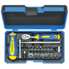 Klauke - Kit d?embouts de clés à douille 1/4??, 28 pièces