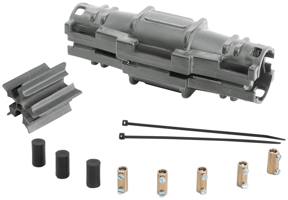 Klauke - Boite de jonction pré-remplie de gel isolant pour câble 06/1kV Max: 5x25mm²