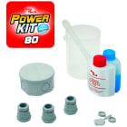 Klauke - Boite ronde diam 80mm x40 + magic power gel