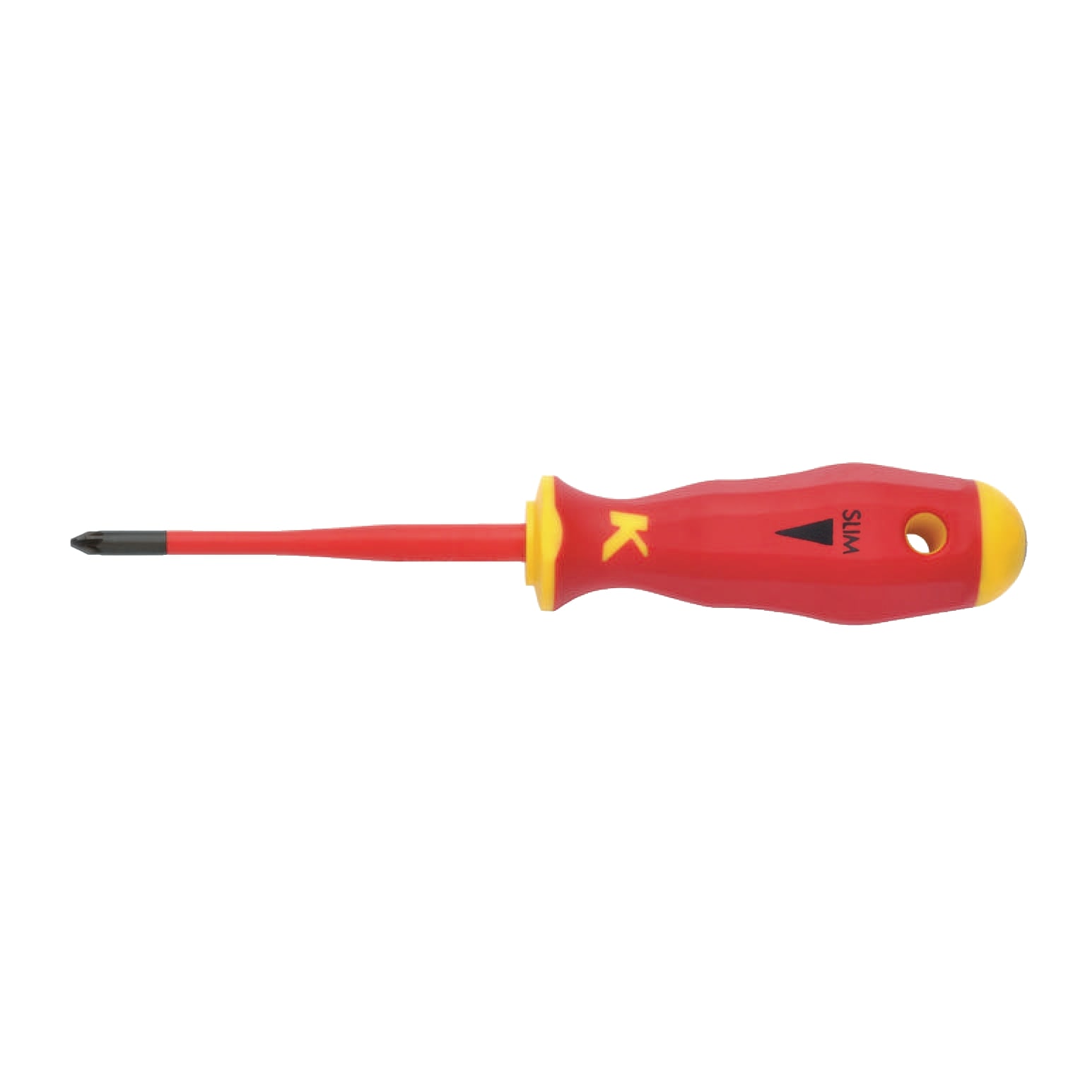 Klauke - Tournevis isolés 1000V, pour vis à cruciforme-mixte Z2, lame "SLIM"