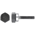 Klauke - Axe fileté ø 9,5mm x 40 mm avec tête hexagonale de 25 mm, utilisation manuelle.