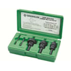 Klauke - Set de scies trépan PG16 - PG21 - et 35,0mm. profondeur maxi de perçage: 10 mm
