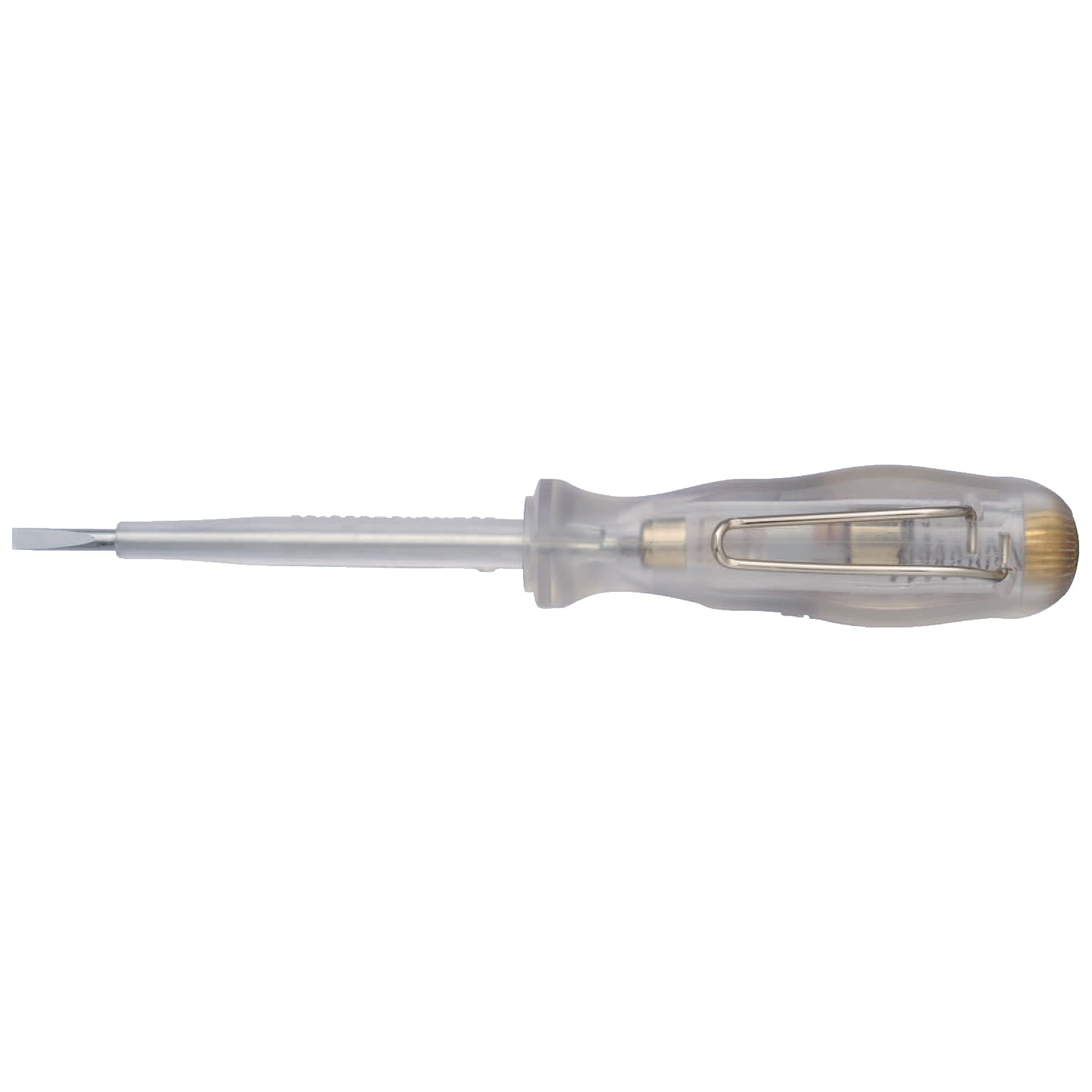 Klauke - Tournevis plat testeur de tension 3,0 x 0,8 mm, longueur de la lame: 73mm