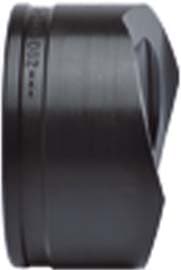 Klauke - Poincon standard de rechange pour decoupe ronde de diametre 34,6mm.