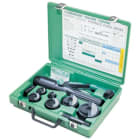 Klauke - Coffret d'emporte-pièce SLUG-BUSTER avec poinçonneuse hydraulique manuelle 7804E