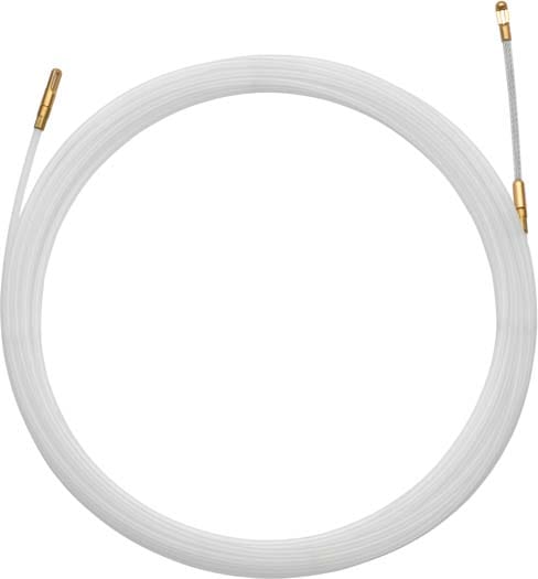 Klauke - Tire-fils nylon diam. 4 mm avec guide flexible et ?illet rotatif . Long= 10m