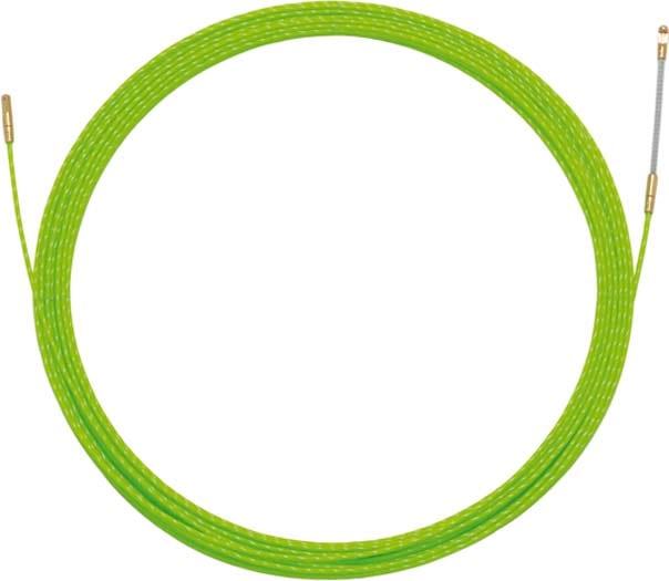 Klauke - Tire fils vert, en polyester, avec guide rotatif M4, d=3,0mm l=20m