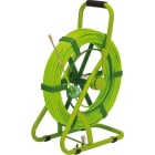 Klauke - Tire fils en polyester avec touret, diamètre= 6mm, long=50m, guide rotatif M5