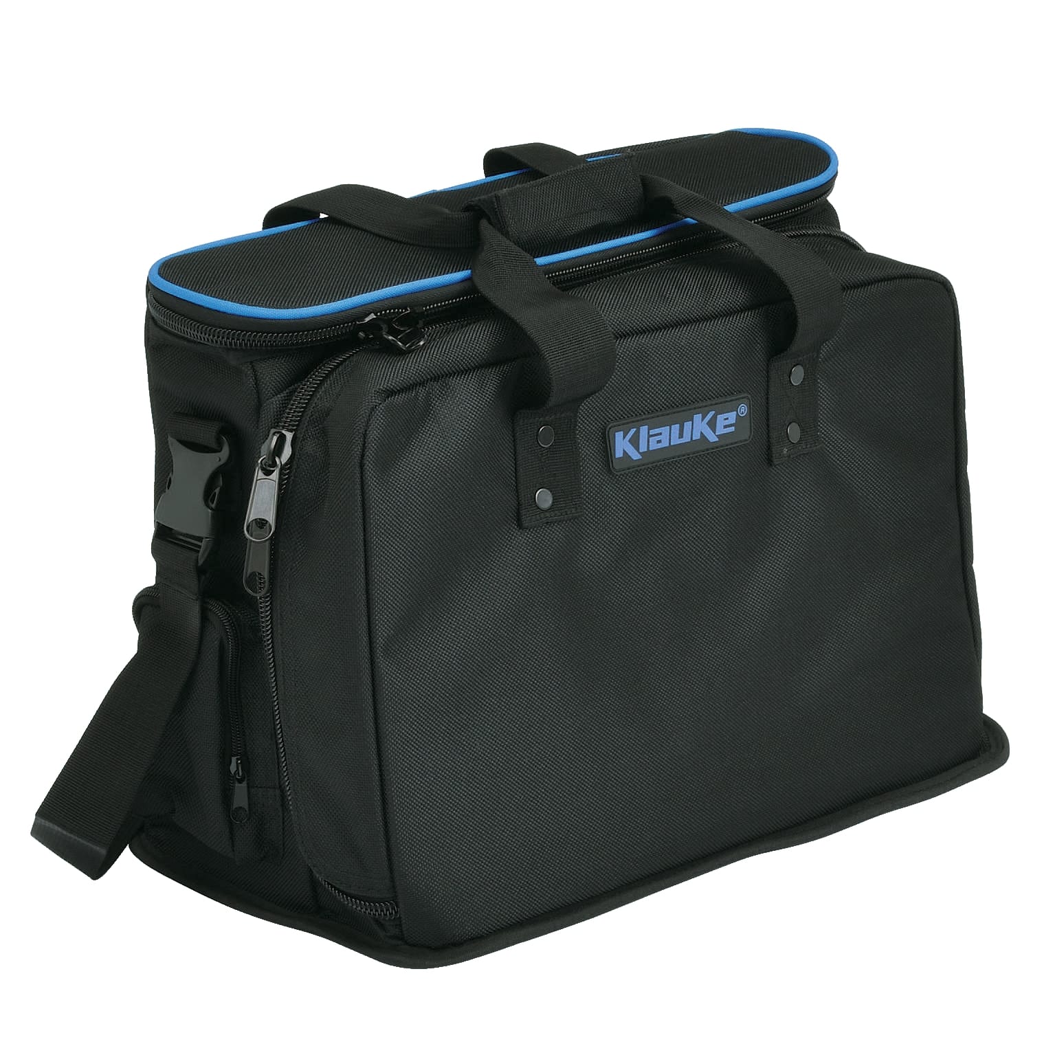 Klauke - Sacoche textile en polytex de couleur noir, livré vide, dimension 330x440x200 mm