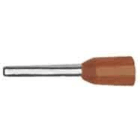 Klauke - Embout de câblage isolé orange 0,5mm² - longueur 8mm -selon DIN 46228