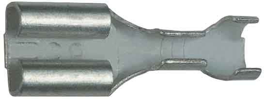 Klauke - Fiches fem. 2,5² - 4,8 x 0,8