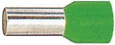 Klauke - Embout de câblage isolé vert 16mm² - longueur 12mm -selon DIN 46228