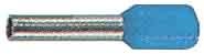 Klauke - Embout de câblage isolé bleu 0,75mm² - longueur 6mm -selon NCF 63-023