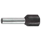 Klauke - Embout de câblage isolé noir 1,5mm² - longueur 18mm -selon NCF 63-023
