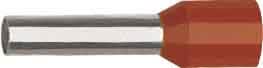 Klauke - Embout de câblage isolé orange 4mm² - longueur 18mm -selon NCF 63-023