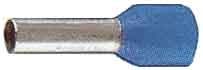 Klauke - Embout de câblage isolé bleu 2,5mm² - longueur 8mm -selon DIN 46228