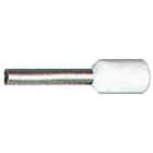Klauke - Embout de câblage isolé blanc 0,5mm² - longueur 6mm -selon NCF 63-023