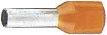 Klauke - Embout de câblage isolé orange 4mm² - longueur 12mm -selon NCF 63-023