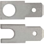 Klauke - Fiches males 6,3 x 0,8 droites