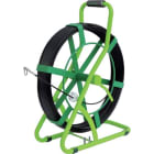 Klauke - Tire fils en fibre de verre avec touret dimensions: 6mm - longueur: 100m