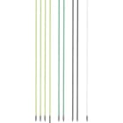 Klauke - Aiguilles de tirage composee de 10 elements de 1m, avec 8 accessoires embouts