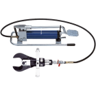 Klauke - Cisaille coupe câble hydraulique avec pompe à pied diamètre maxi: 65 mm