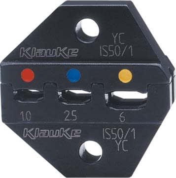 Klauke - Matrices série "K50" pour sertir les cosses isolées pré-isolées de 0,1 à 1 mm²