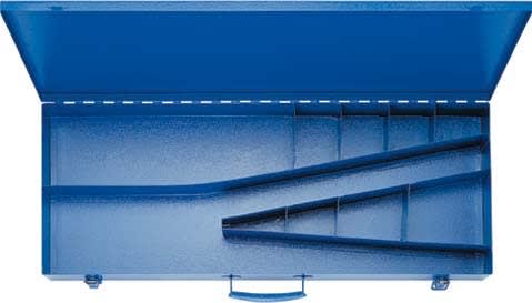 Klauke - Coffret métallique pour l'outil de sertissage K08; dimension: 680 x 265 x 65mm.