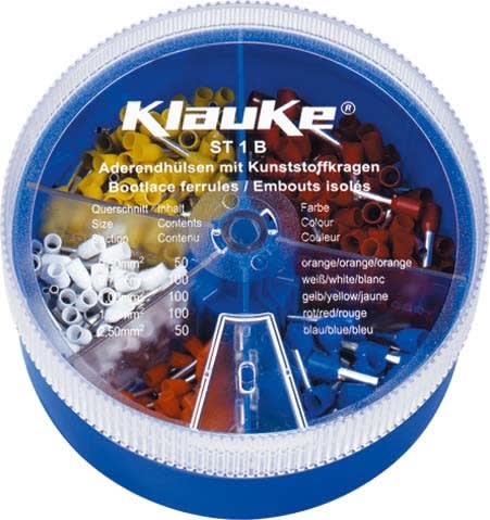 Klauke - Coffret assort. embouts 0,5à2,5²