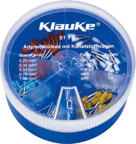 Klauke - Coffret assort. embouts 0,25 à 1²