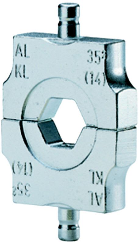 Klauke - Matrice série "K4" cote/plat E215, pour raccords EJASE 50à150mm², MJPB150mm²