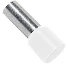 Klauke - Embout de câblage isolé blanc 0,5mm² - longueur 8mm -selon NCF 63-023