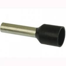 Klauke - Embout de câblage isolé noir pour 2 fils de 1,5² . Longueur: 8mm