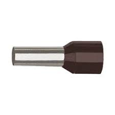 Klauke - Embout de câblage isolé brun 10mm² - longueur 12mm -selon NCF 63-023
