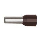 Klauke - Embout de câblage isolé brun 10mm² - longueur 12mm -selon NCF 63-023
