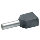 Klauke - Boite  de 300 embouts de câblage 2x1.5² noir